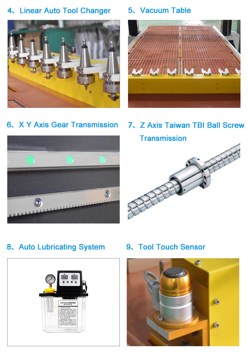 Furniture Industry 1325 ATC CNC Router Wood Carving Machine Woodworking Router For Sale